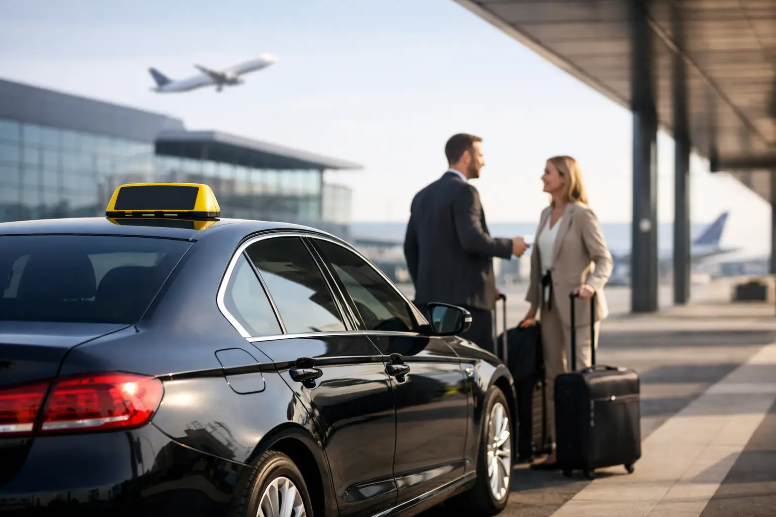 Fixpreis Taxi Flughafen Wien buchen