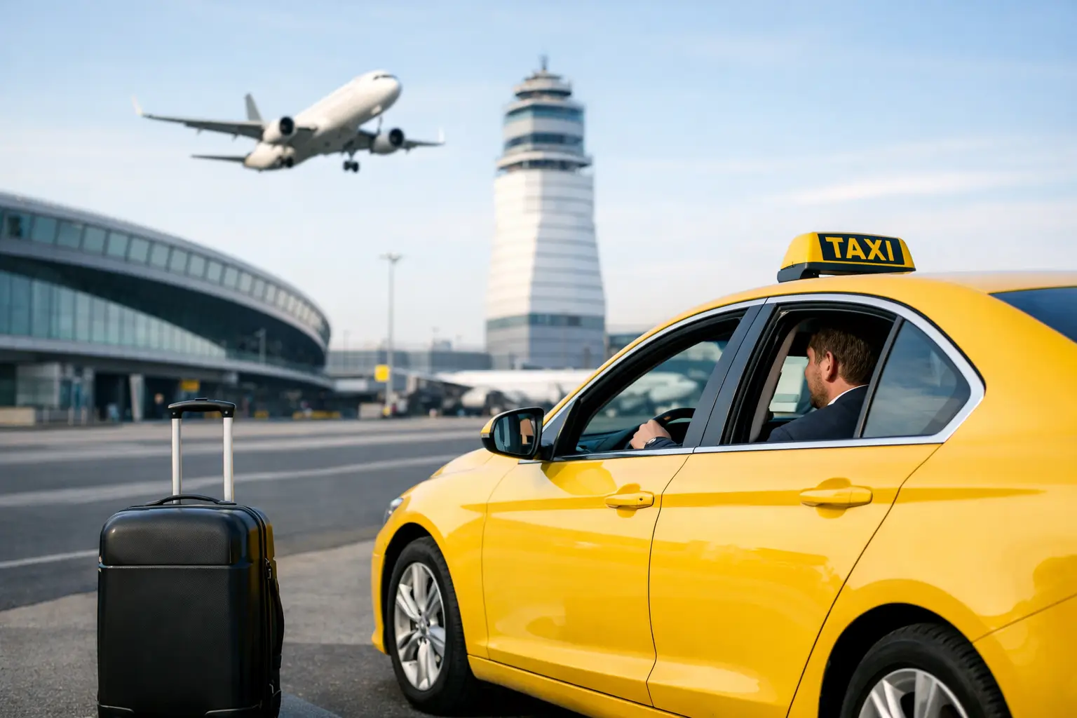 Taxi zum Flughafen Wien richtig buchen